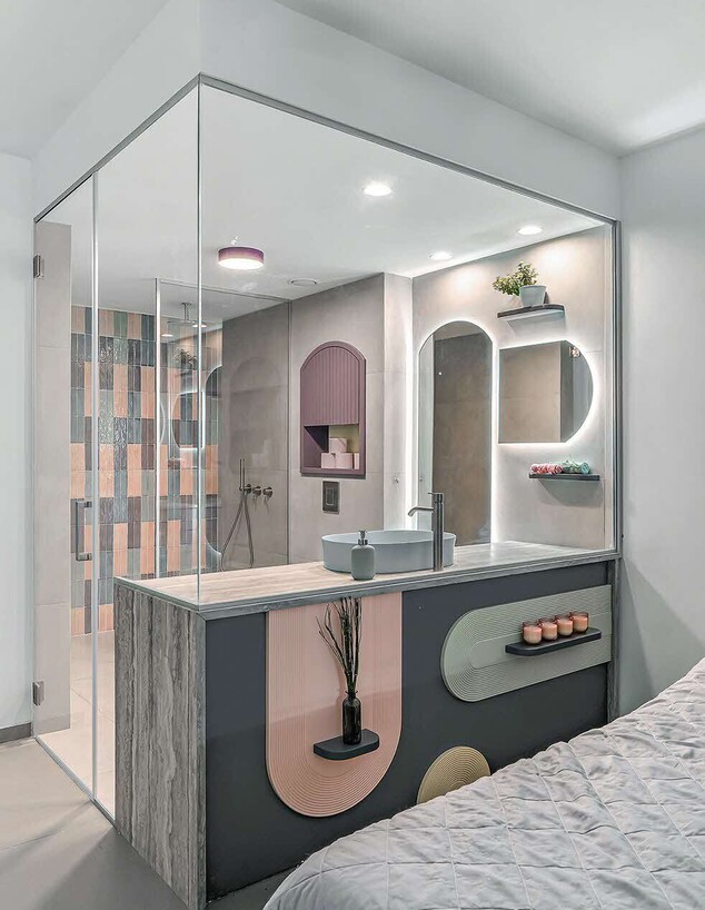 חדרי רחצה לא קשורים, עיצוב רקפת אלטשולר 