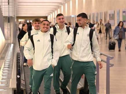 באים לעשות היסטוריה (אתר מכבי חיפה) (צילום: ספורט 5)