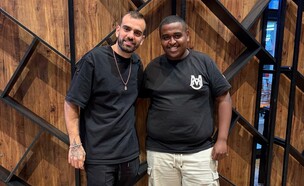 מימין: בני מוצ'ה, מתן ארביב