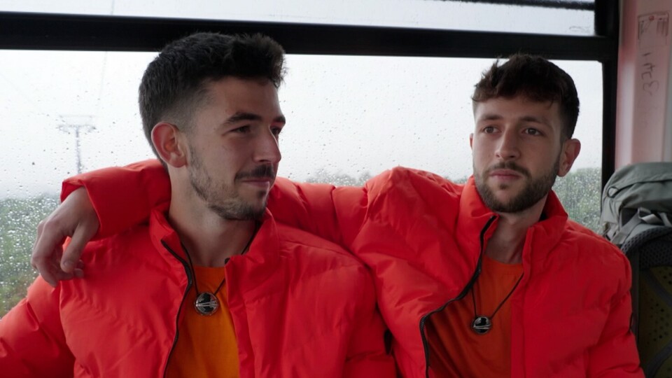 איתי רוזנבליט , עמרי רוזנבליט  (צילום: מתוך "המירוץ למיליון", קשת 12)