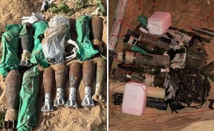 התפיסה החריגה (צילום: דובר צה"ל)