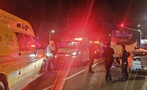 הרצח המשולש בשדה ורבורג (צילום: מד"א )