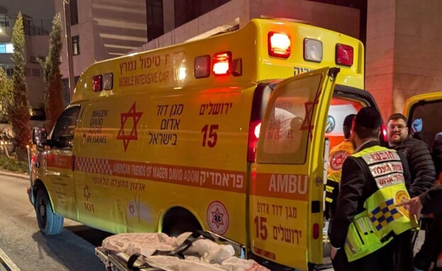 בת 25 נפצעה קשה מפגיעת אמבולנס של איחוד הצלה (צילום: שימוש לפי סעיף 27א' לחוק זכויות יוצרים)