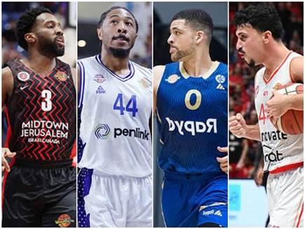 4 נותרו, מי השתיים שיעלו לגמר? (באדיבות אלן שיבר ועודד קרני) (צילום: ספורט 5)