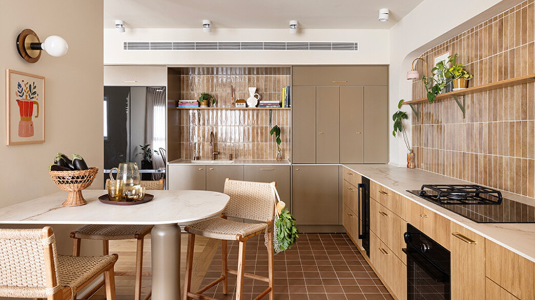 דירת הרופאים בראשלצ מטבח עיצוב ורד בונפיליולי 