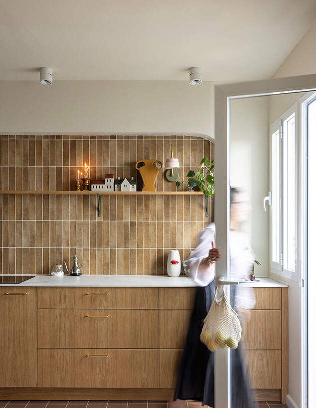 דירת הרופאים בראשלצ מטבח עיצוב ורד בונפיליולי 