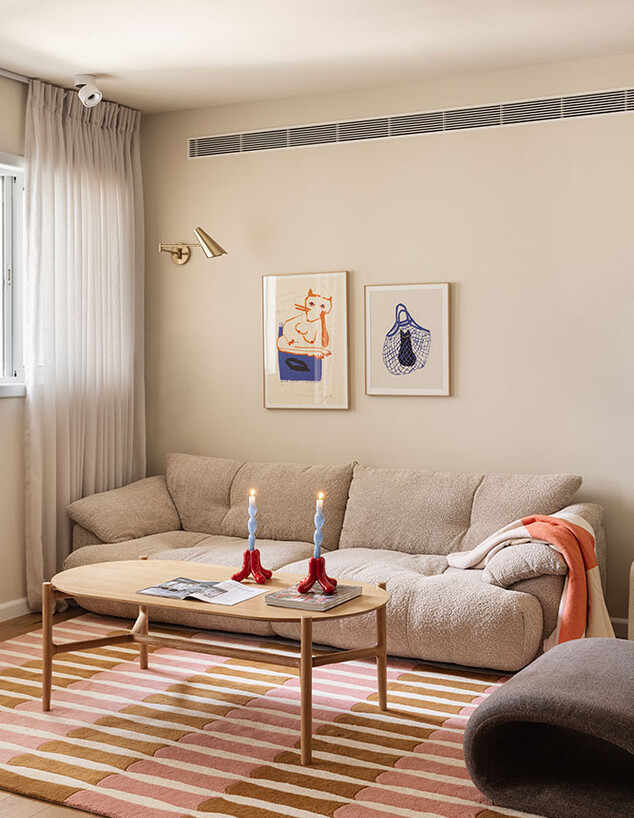 דירת הרופאים בראשלצ סלון עיצוב ורד בונפיליולי ג 