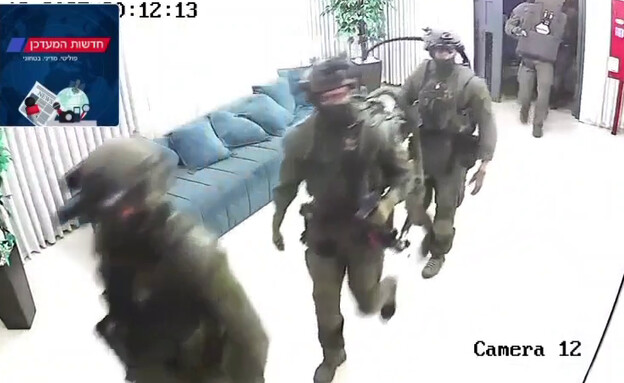 השב"כ בעת שעצרו את המילואימניקים החשודים בפרשה