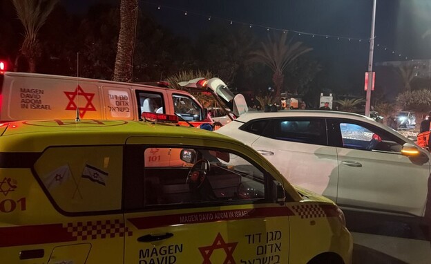 זירת פיצוץ הרכב בקריית ים