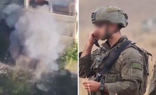 הלחימה בגזרה (צילום: דובר צה"ל)