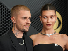 ג'סטין ביבר, היילי ביבר (צילום: ap)