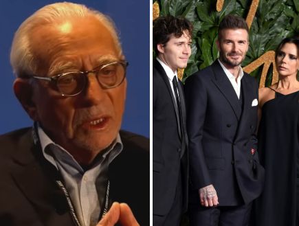 שובר שתיקה: חמיו של ברוקלין מתייחס לדרמת משפחת בקהאם