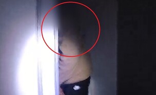 חשוד בארון (צילום: משטרת ישראל)