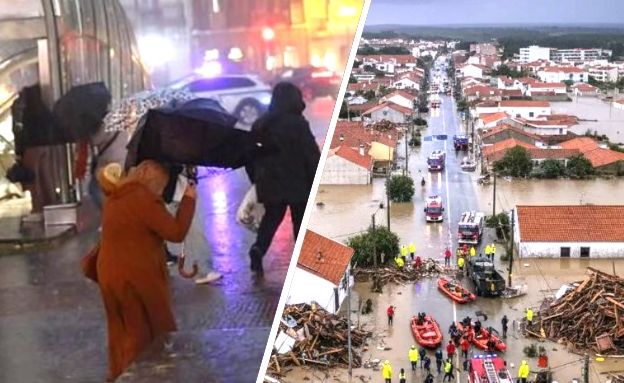 סופה לאונרדו ספרד פורטוגל