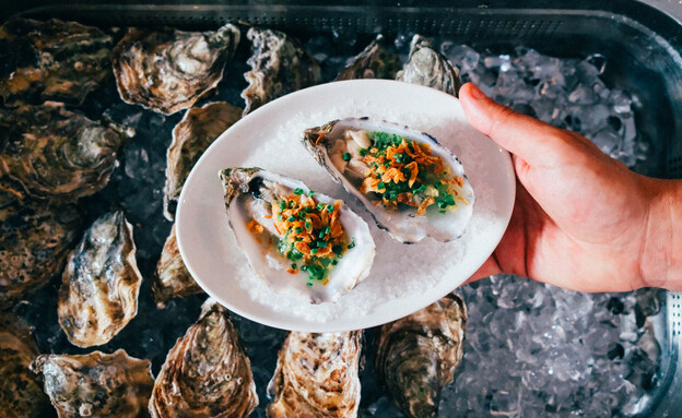 משתה אויסטרים וויסקי של TOS