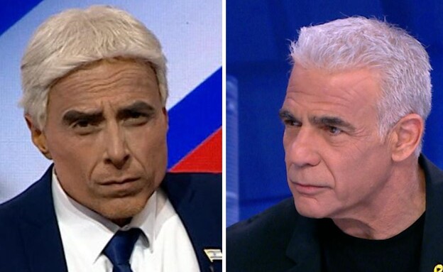 יאיר לפיד והחיקוי