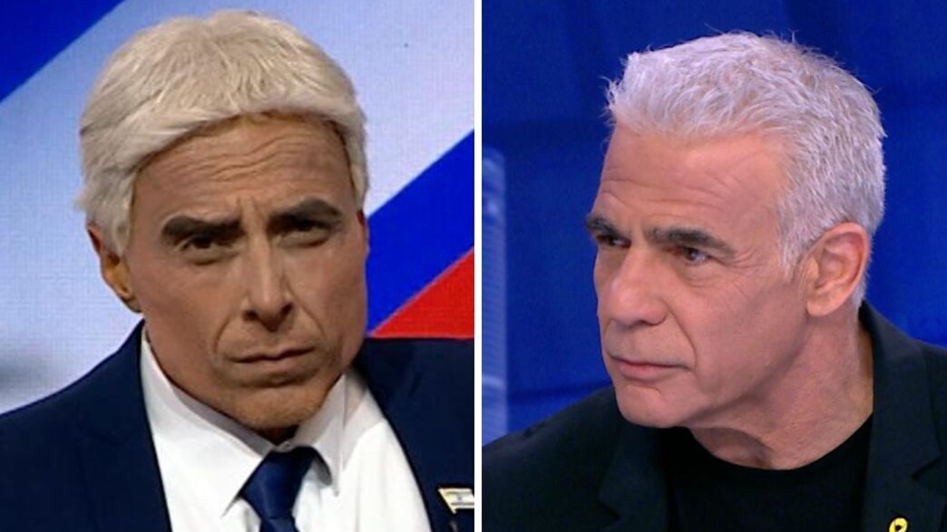 יאיר לפיד והחיקוי