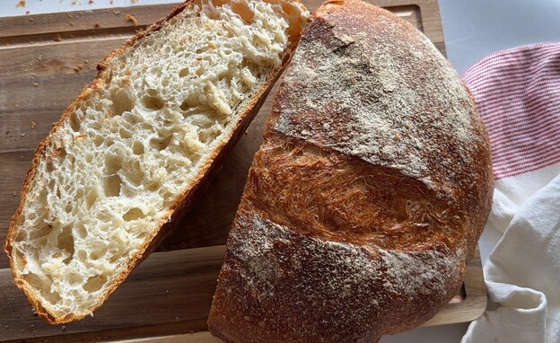 לחם ללא לישה של חנושה