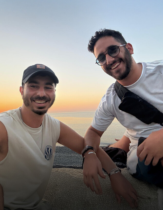 עומרי רחום ויובל כהן ז"ל (צילום: באדיבות המרואיין)