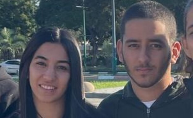 עומרי רחום עם אחותו, ניצן רחום ז"ל