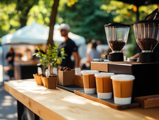 עגלת קפה (צילום: 123RF‏)