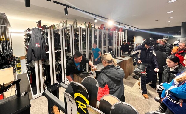 השכרת ציוד סקי פאסו טונלה