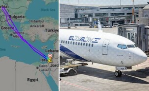 טיסת אל על לברלין שנאלצה להסתובב (צילום: ללא)