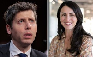 סם אלטמן, מנכ"ל OpenAI, וקייט רוץ' סמנכ"ל שיווק (צילום: Chip Somodevilla/Getty Images)