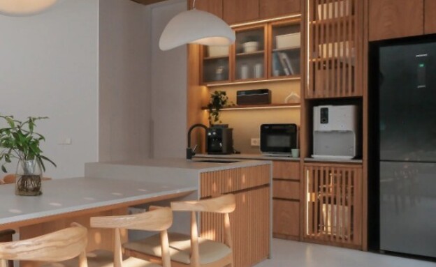 חזיתות ארונות מטבח הטרנד של 2026 (צילום: אינטסגרם ink.design.studio)