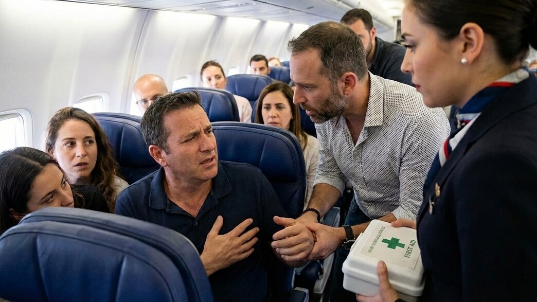 אדם לא מרגיש טוב, אילוסטרציה אדם לא מרגיש טוב, אילוסטרציה