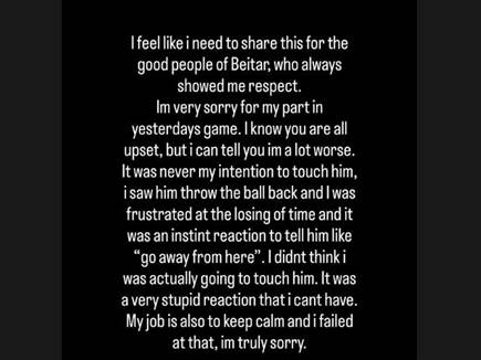 הסטורי של מיגל סילבה (צילום מסך) (צילום: ספורט 5)