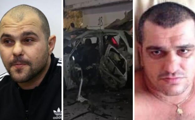 מימין: ברדי מור, זירת הפיצוץ, מיכאל מור