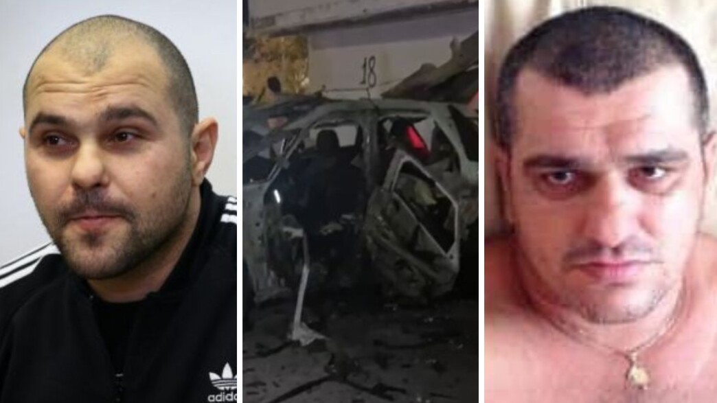 מימין: ברדי מור, זירת הפיצוץ, מיכאל מור