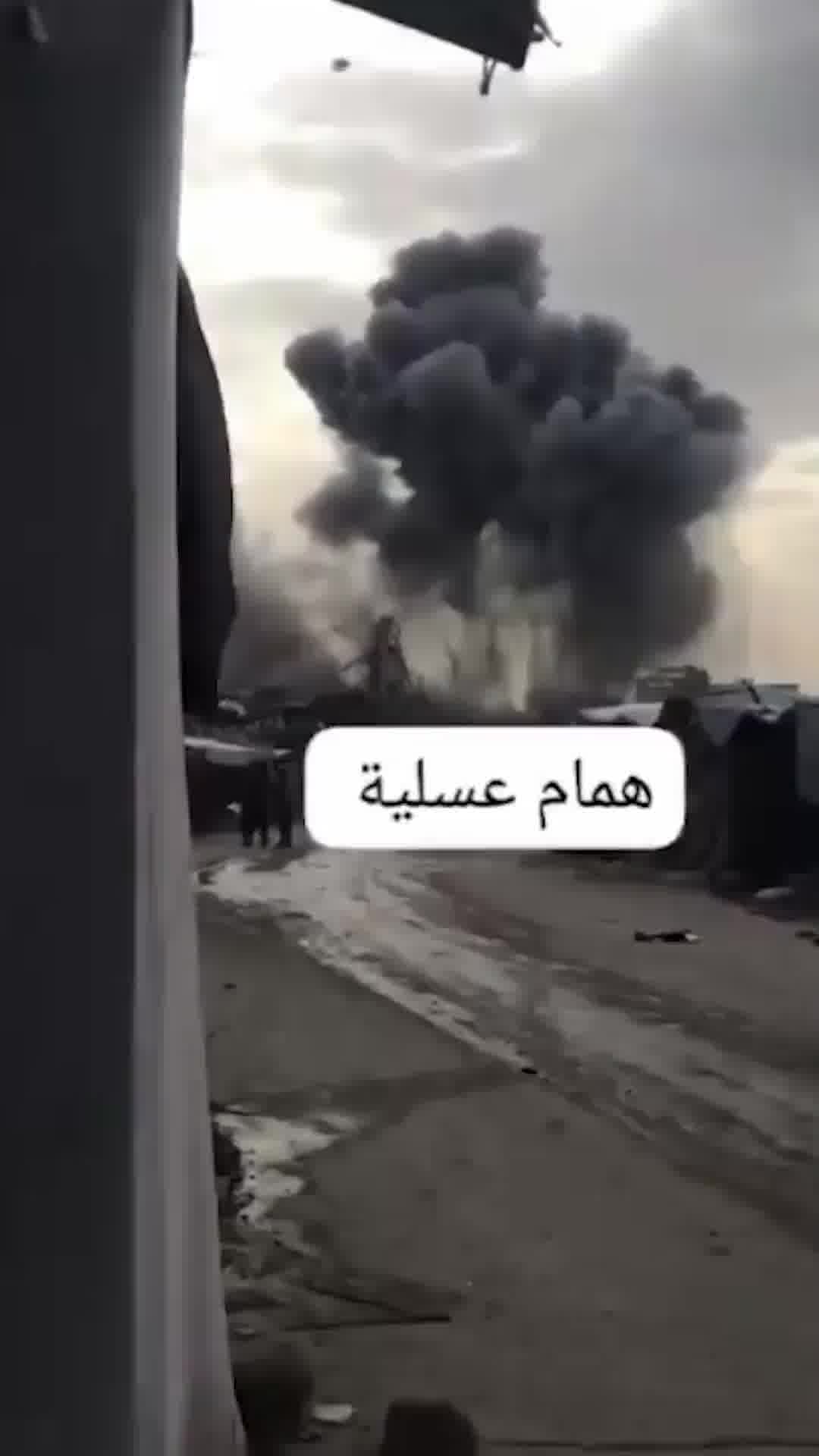 בניין בשכונת זייתון מופצץ מהאוויר לאחר תקיפת צה"ל במקום