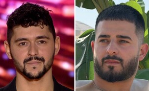 עדן חסון, נועם בתן (צילום: עדן חסון: מתוך אינסטגרם | נועם בתן: מתוך "הכוכב הבא של ישראל לאירוויזיון", קשת 12)