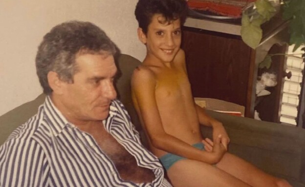 אביהו פנחסוב עם אבא שלו