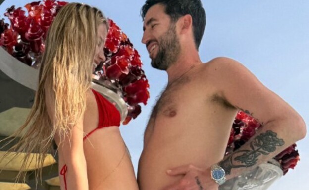 יוצא "חתונמי" עומרי קראוס ובת זוגו בהיריון שני (צילום: אינסטגרם)