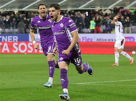 שער לסולומון, 2:2 לפיורנטינה מול טורינו