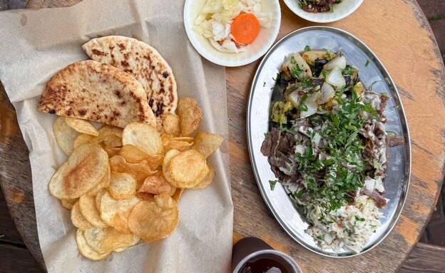 ארוחת דונר ישראלי ב-80 שקל. גטה