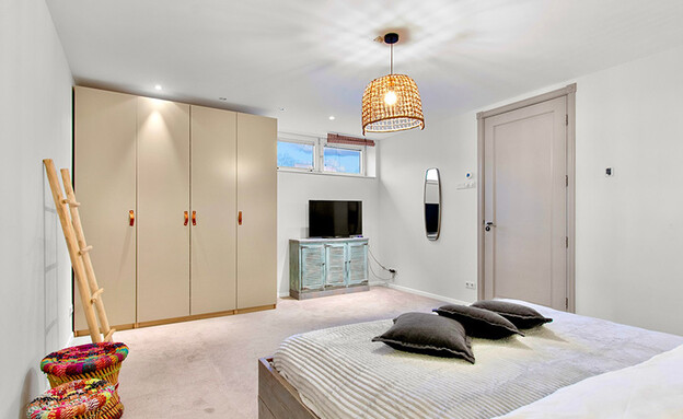 בית תעלה אמסטרדם חדר שינה 