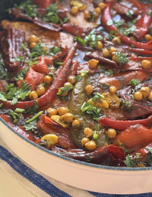 דג מרוקאי עם גרגירי חומוס. תסמכו על ענת אלישע