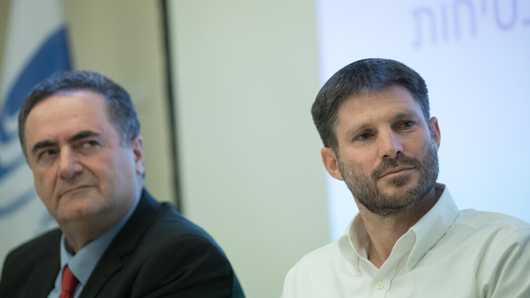 שר האוצר סמוטריץ' ושר הביטחון כ"ץ