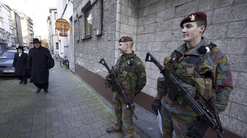 חיילים אנטוורפן בלגיה יהודים