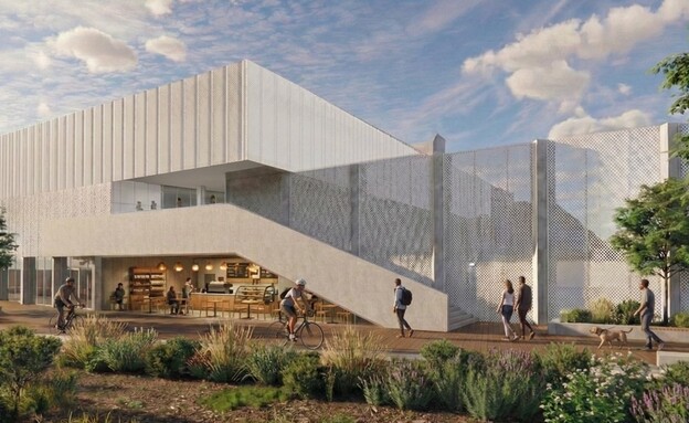 מתחם הבריכות האולימפי במרכז הספורט הלאומי בהדר יוס