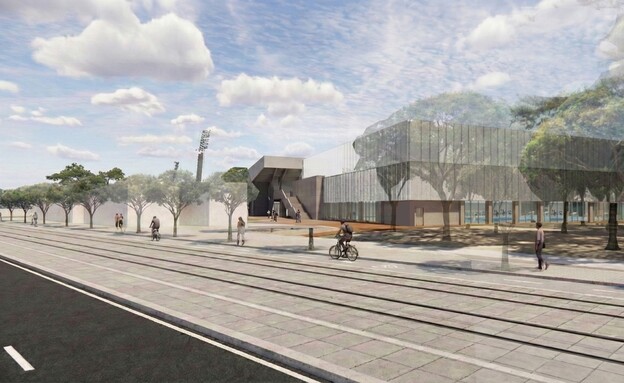 מתחם הבריכות האולימפי במרכז הספורט הלאומי בהדר יוס