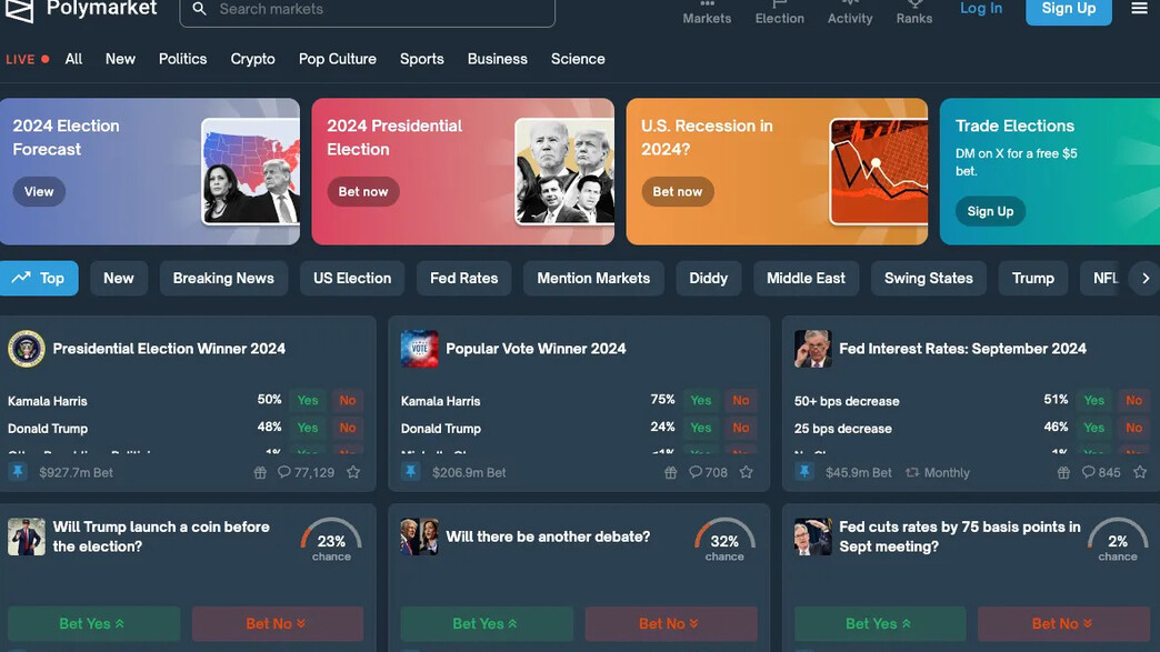 פלטפורמת "פולימרקט"