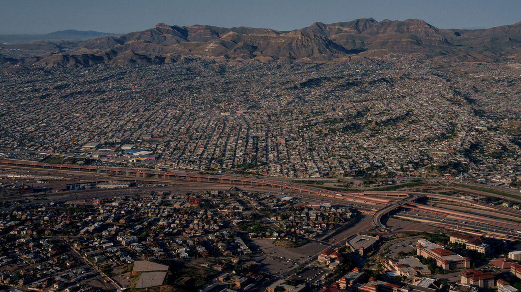 הגבול בין אל פאסו למקסיקו