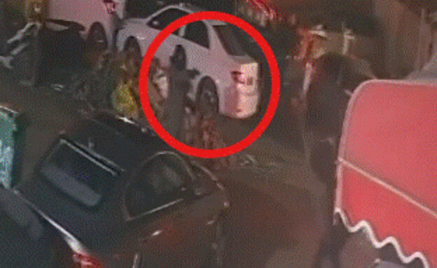 הרצח (צילום: מצלמות אבטחה)