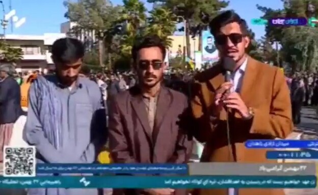 "מוות לח'אמנאי!" הכתב שטעה בטלוויזיה האיראנית