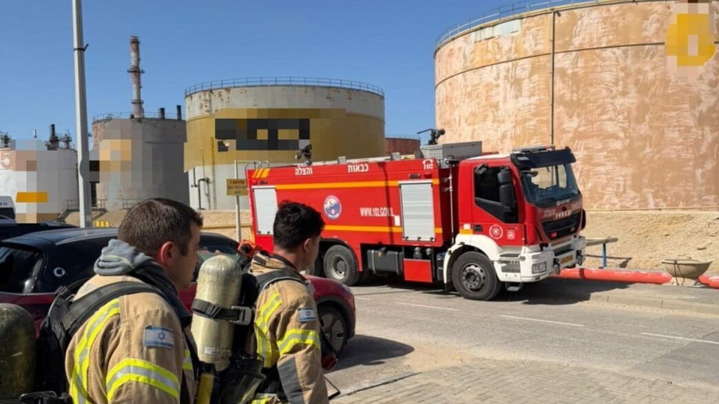 כוחות כבאות והצלה בזירה באשדוד